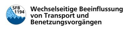 SFB1194 Wechselseitige Beeinflussung von Transport und Benetzungsvorgängen